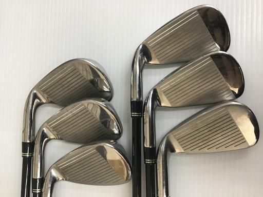 中古】 テーラーメイド BURNER PLUS 6S アイアンセット IR RE-AX