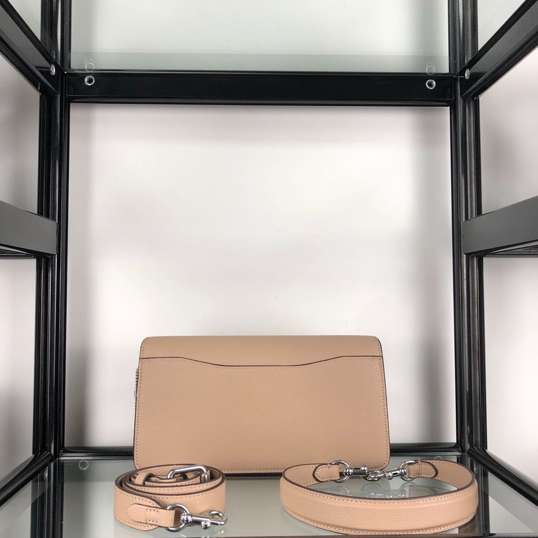 新品 COACH コーチバッグ 73995 ダークストーン ハンドバッグ