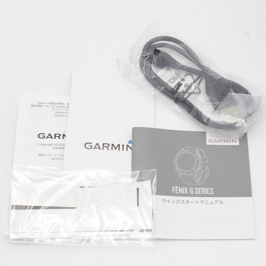新品】GARMIN fenix 6 Sapphire Black 010-02158-43 スマートウォッチ フェニックス ガーミン 本体 - メルカリ