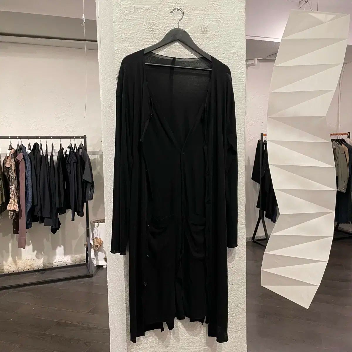 Yohji Yamamoto ヨウジ ヤマモト ポアオム ダブル レイヤード シャツ