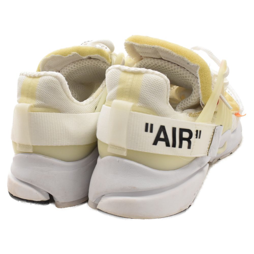 NIKE (ナイキ) ×OFF-WHITE THE TEN AIR PRESTO×オフホワイト ザ テン エアプレス ローカットスニーカー  US7/25cm AA3830-100 - メルカリ