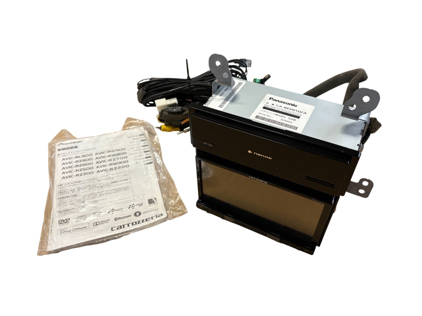 管理番号 4577 インプレッサ G-RZ900ZP ｽﾊﾞﾙ純正OP pioneer ｶﾛｯﾂｪﾘｱ AVIC-RZ900ZP