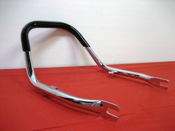 XJ400 太メッキタンデムバー ブラック XJ400D XJ400E TSH バイク