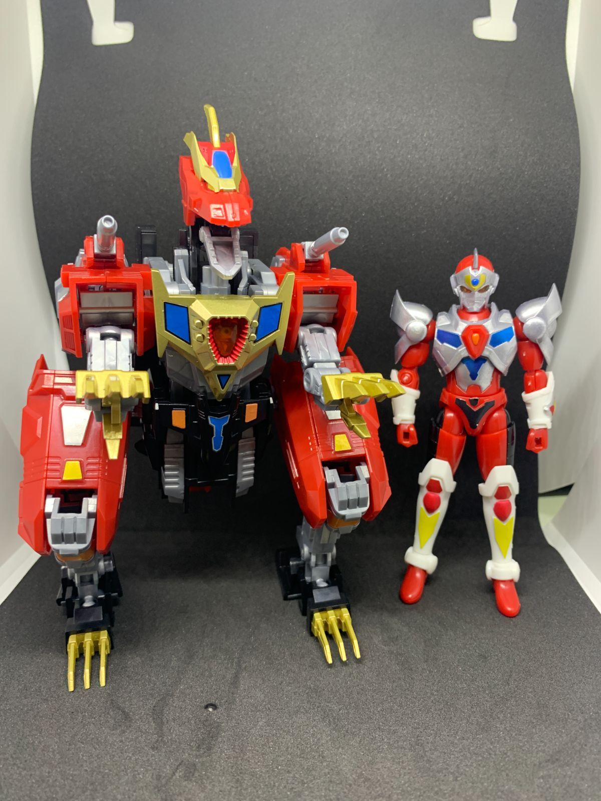 SPM スーパーミニプラ 電光超人グリッドマン & ダイナドラゴンセット