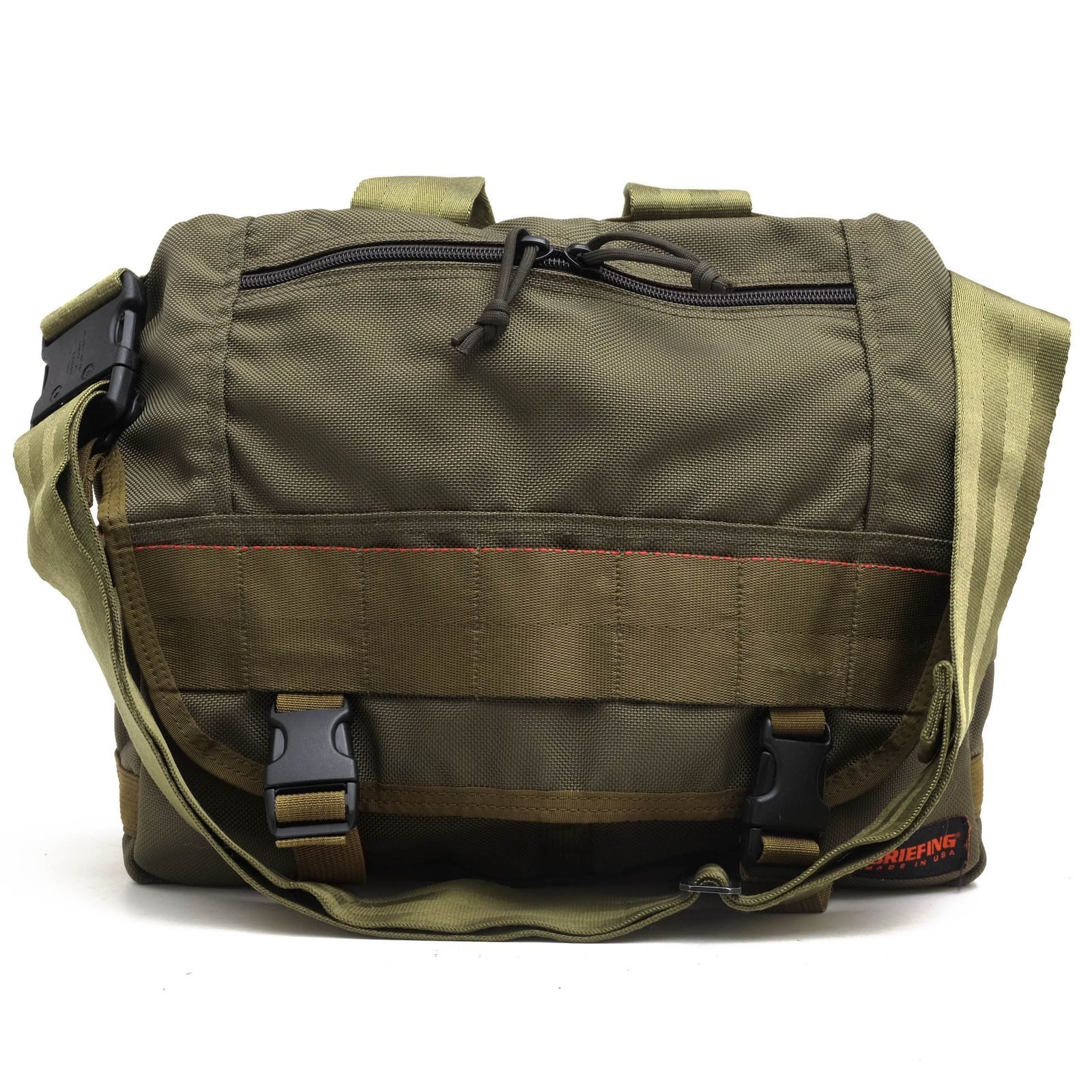 BRIEFING メッセンジャーバッグ オリーブグリーン ファッション通販 ファッション BRIEFING ショルダーバッグ