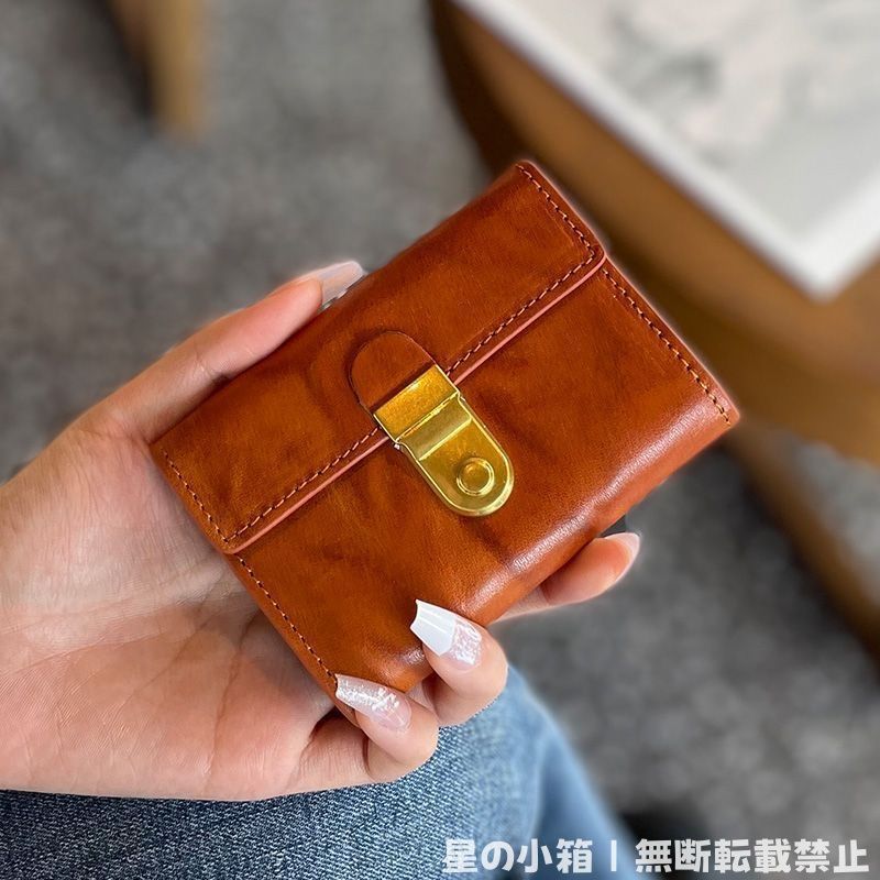 新品未使用 高級感あふれる多機能カードケース レディース コンパクト 多カード収納 大容量 ヴィンテージ風 おしゃれ 鞄用名刺入れ 運転免許証用 ブラック/コーヒー色/ダークグリーン/オレ