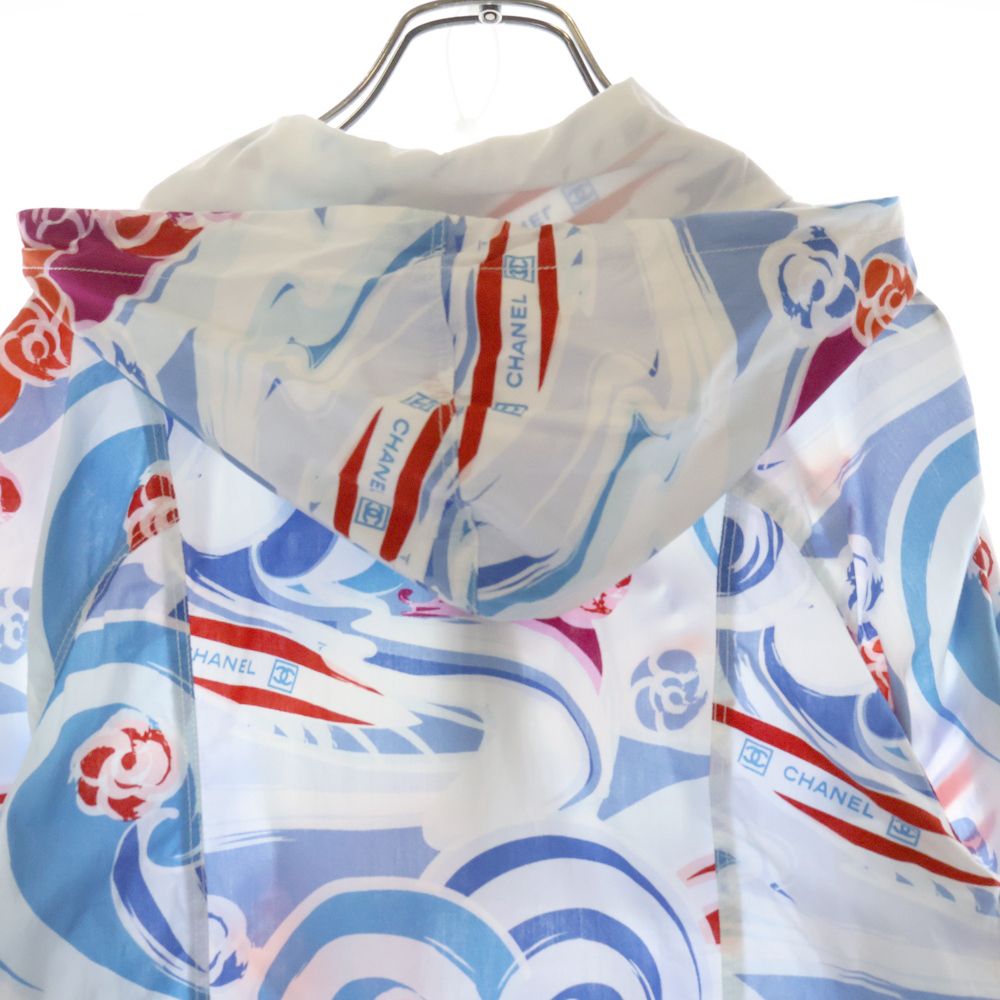 CHANEL (シャネル) 06SS ココジップ 総柄 コットン ハーフジップ