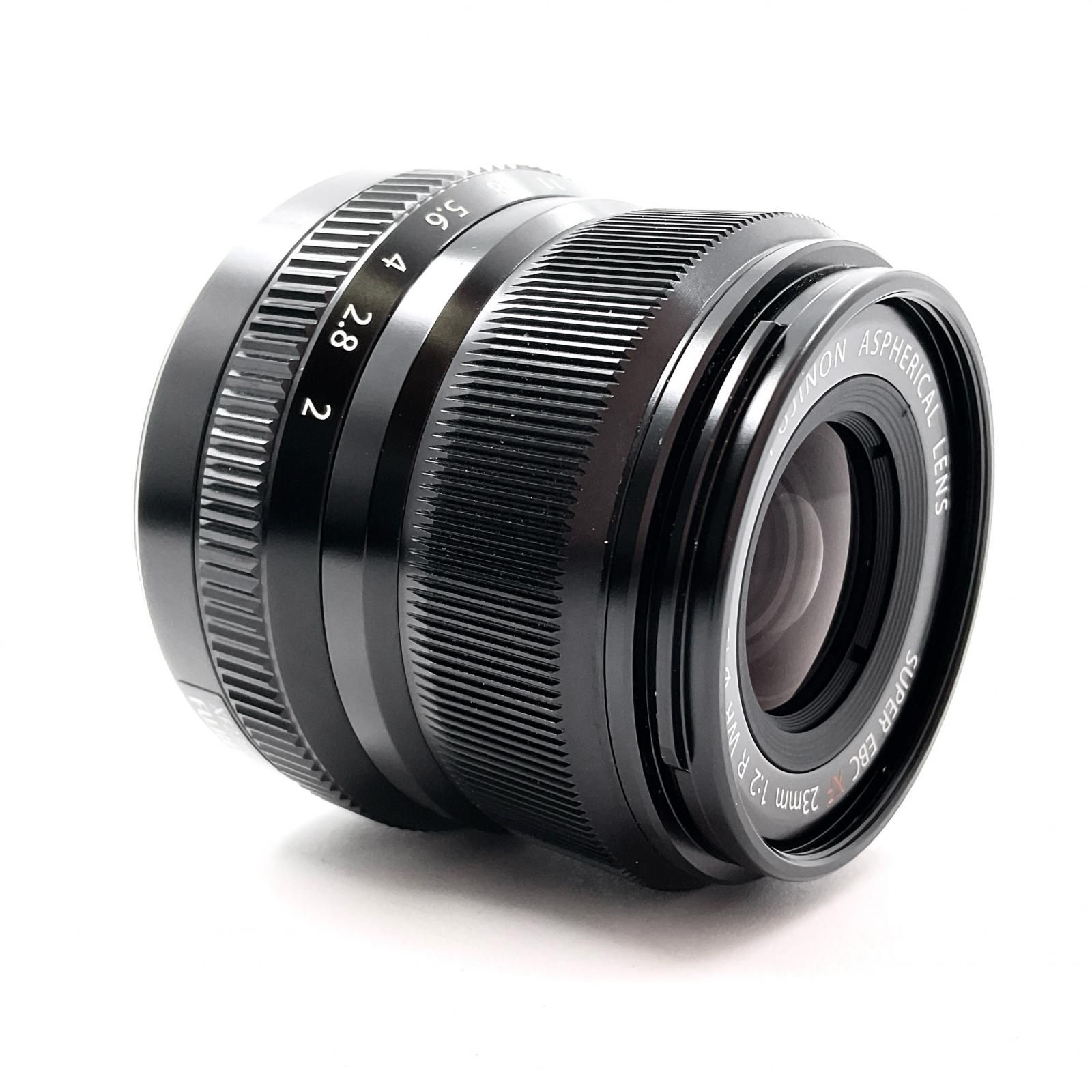全額返金保証 最速発送 FUJIFILM フジノンレンズ XF23mmF2 R WR ブラック 動作 済