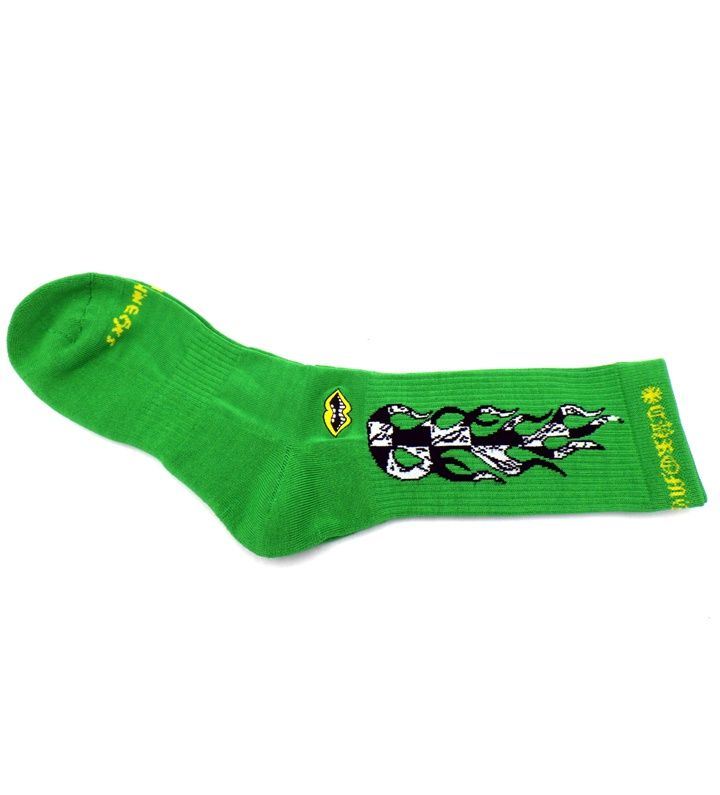 クロムハーツ CHROME HEARTS × マッティボーイ BRAIN SOCKS ブレイン ロゴ ソックス 靴下 n 9661