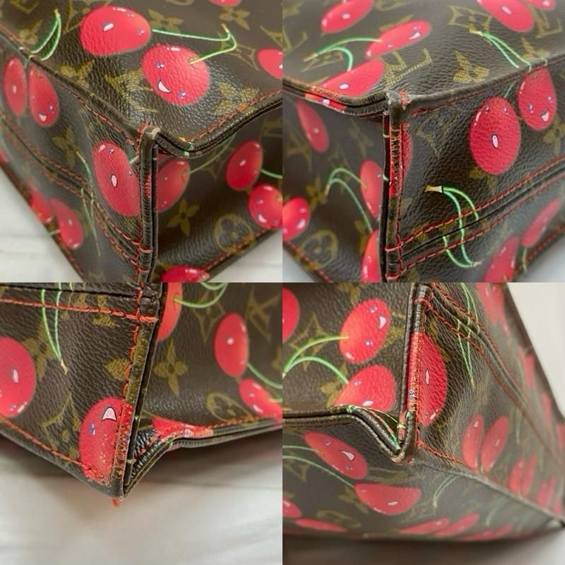 ルイヴィトン トートバッグ M95010 LOUIS VUITTON/ルイ・ヴィトン】 サックプラ チェリー M95010