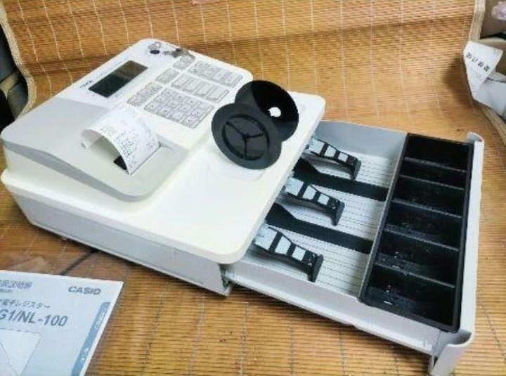 カシオレジスター　SE-G1/NL100コンパクト人気機種感熱紙　654321 カシオレジスター SE-G1/NL100コンパクト人気機種感熱紙 654321