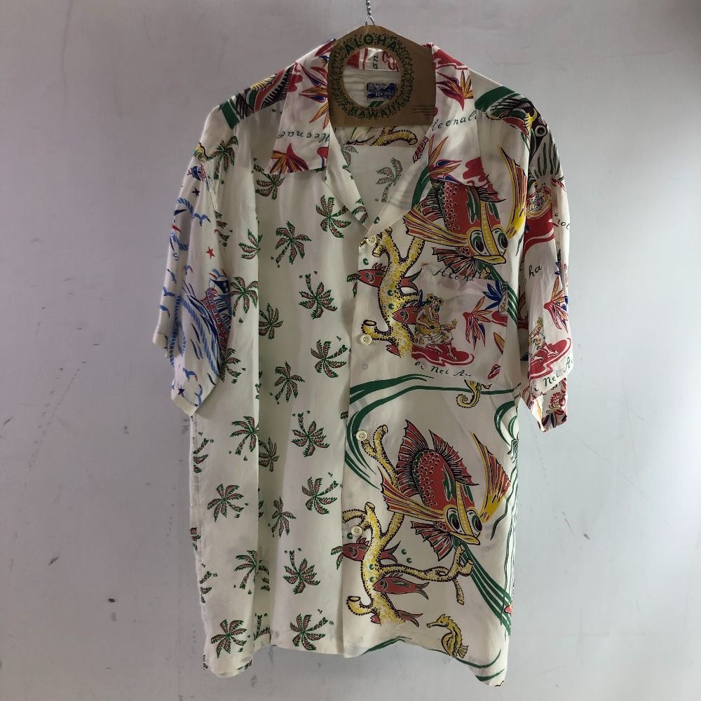 ビームス クレイジーアロハシャツ BEAMS ビームス 別注 雷門