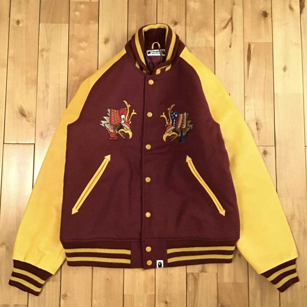 ネイティブジャパニーズ 跳ぶ MISSIONDISTRICT×BUTWINスタジャンL