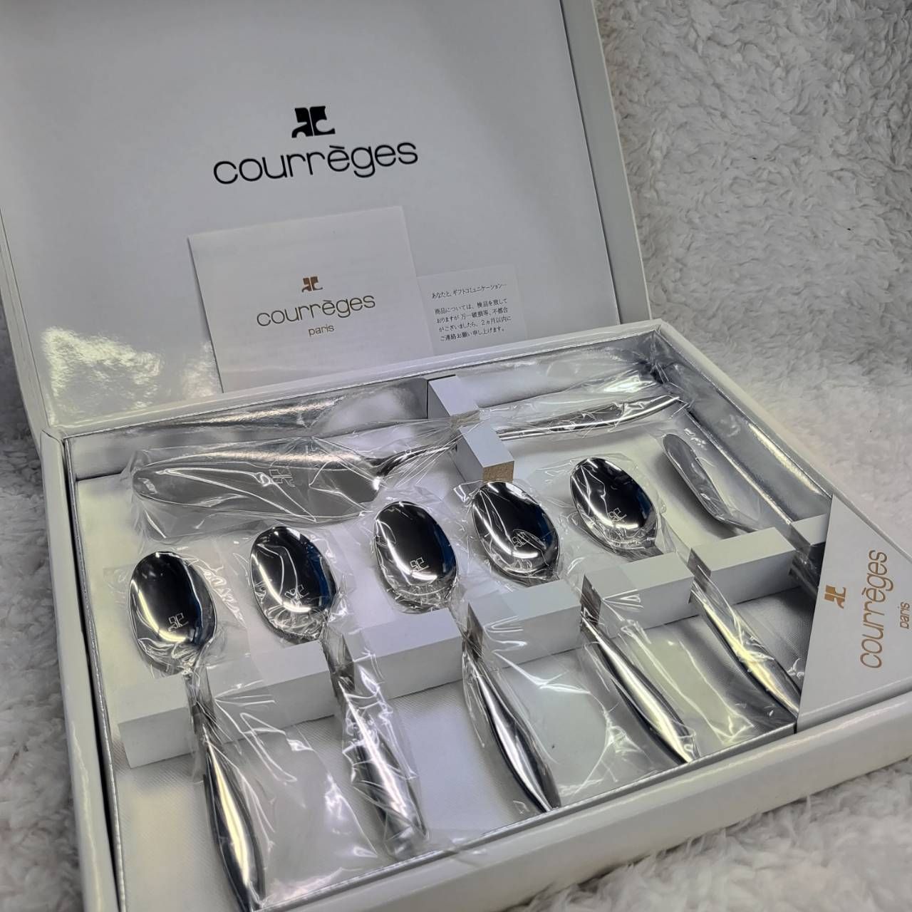 好評継続中！ -「courreges」(カトラリー) クレージュ スプーン5個 