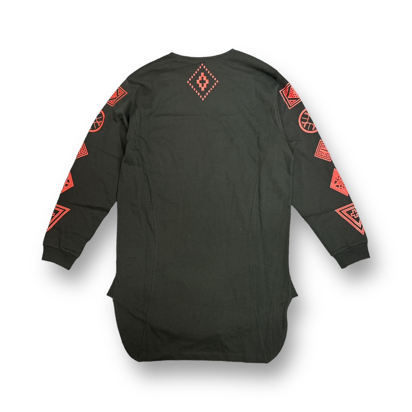 未使用品 Marcelo Burlon スリーブプリント ラウンドヘム カットソー 