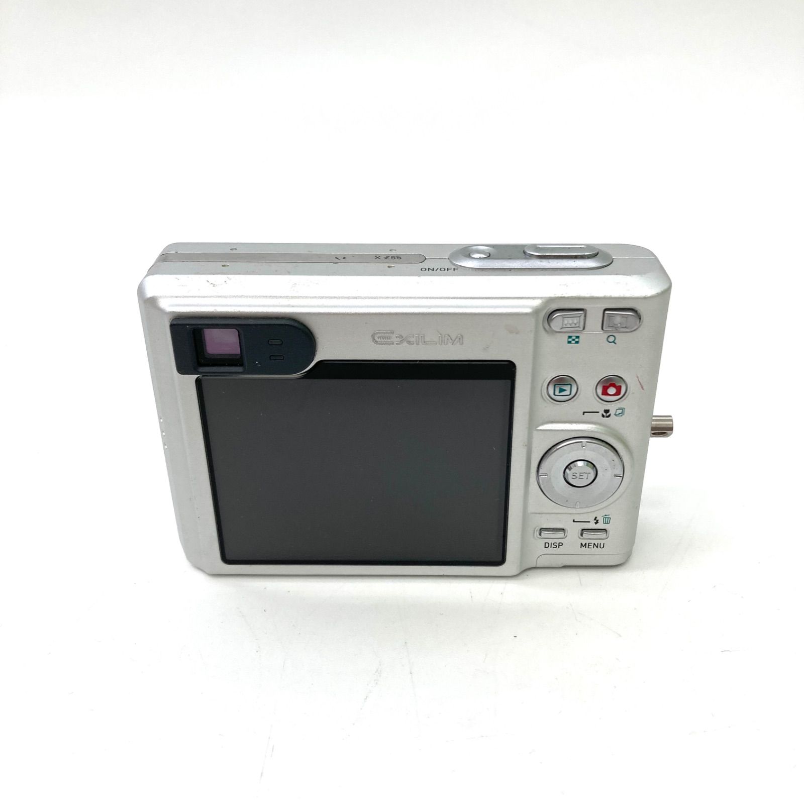 ◆カシオ デジカメ EXLIM EX-Z55 500万画素 シルバー 中古 ◇カシオ デジカメ EXLIM EX-Z55 500万画素 シルバー 中古