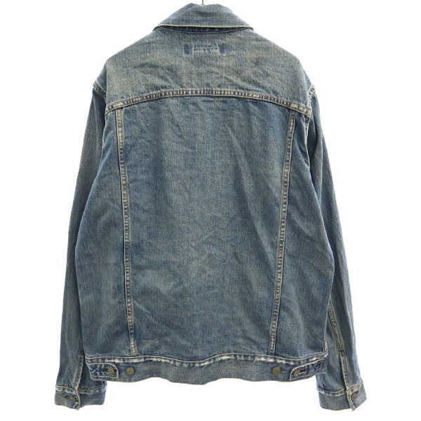 レミレリーフ スタッズ付 デニムジャケット XL ブルー REMI