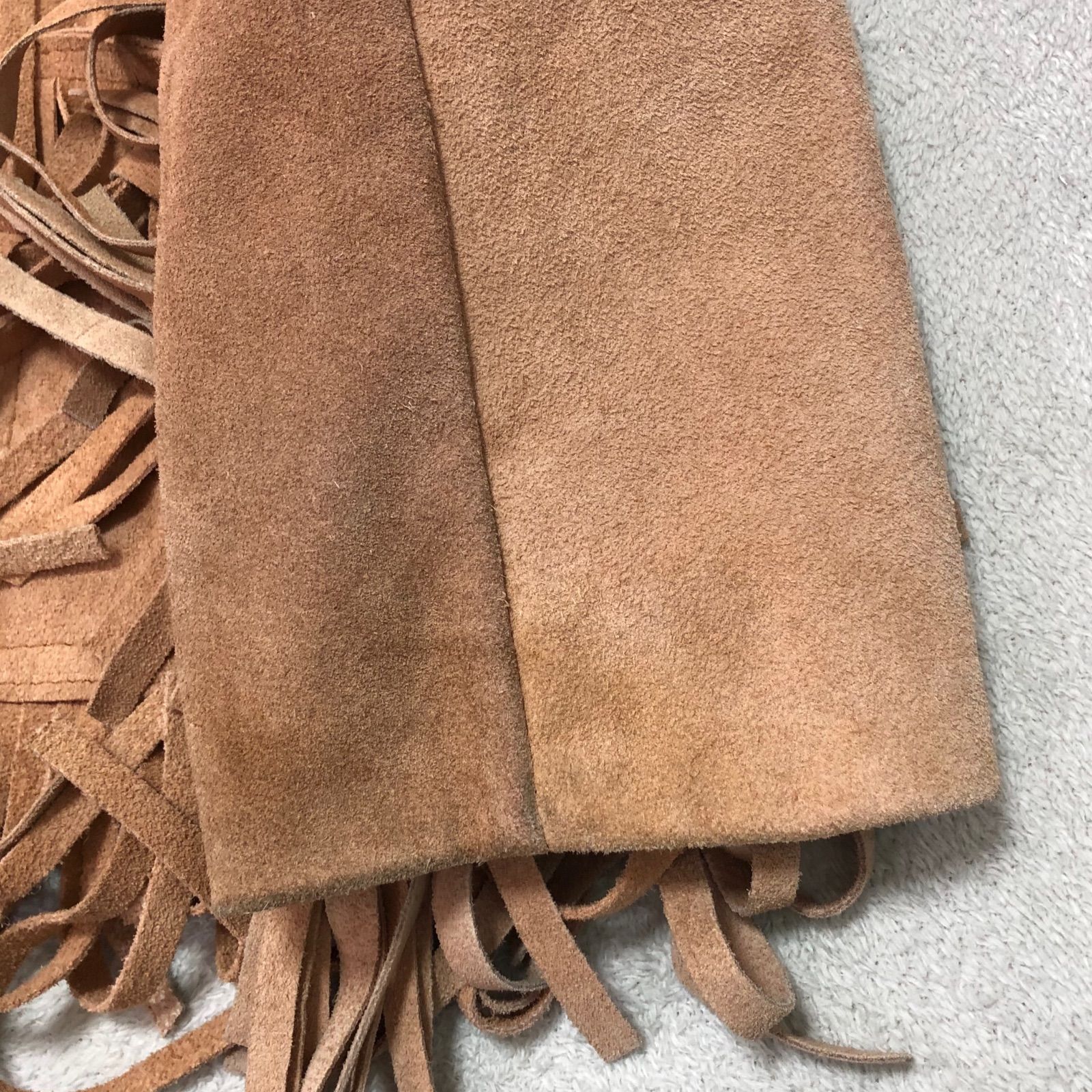 DEP'T メキシコ製 レザージャケット ウエスタンジャケット フリンジ