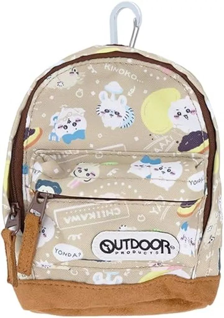 [Brand New] Pencil Case/Pen Case B Pattern Pen Case Backpack Bottom Suede “Chiikawa x OUTDOOR PRODUCTS 28”