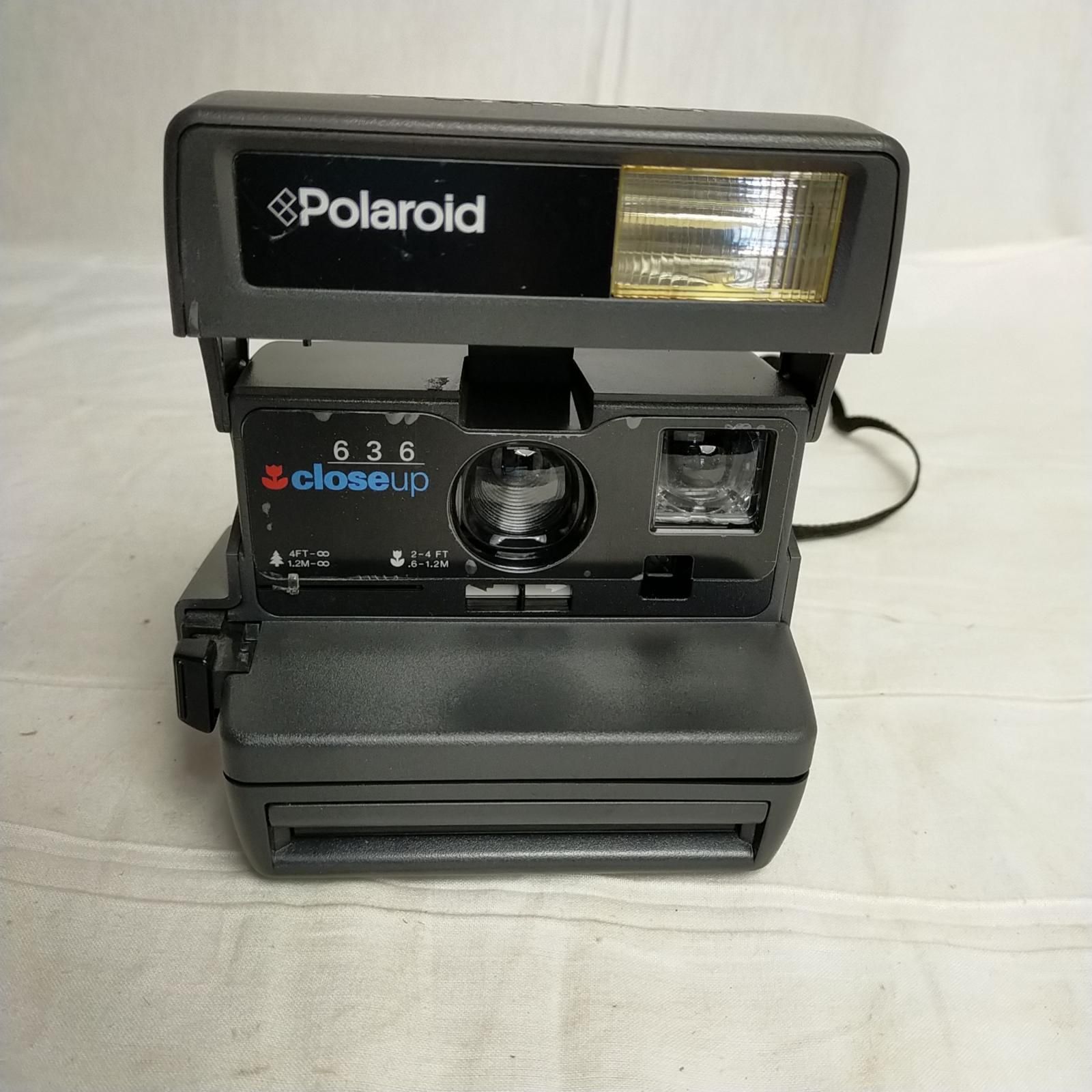 Polaroid 636 closeup ポラロイドカメラ ジャンク品 動作未確認 現状品