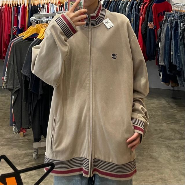 【Timberland/ティンバーランド】ジップスウェット