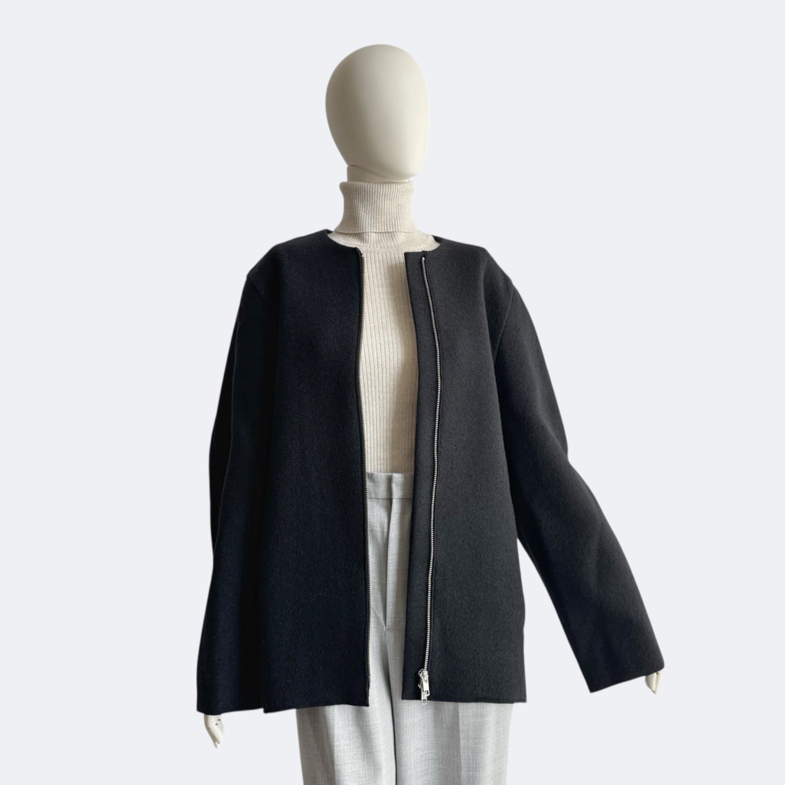 GALLARDAGALANTE ガリャルダガランテ ブルゾン ブラック コート