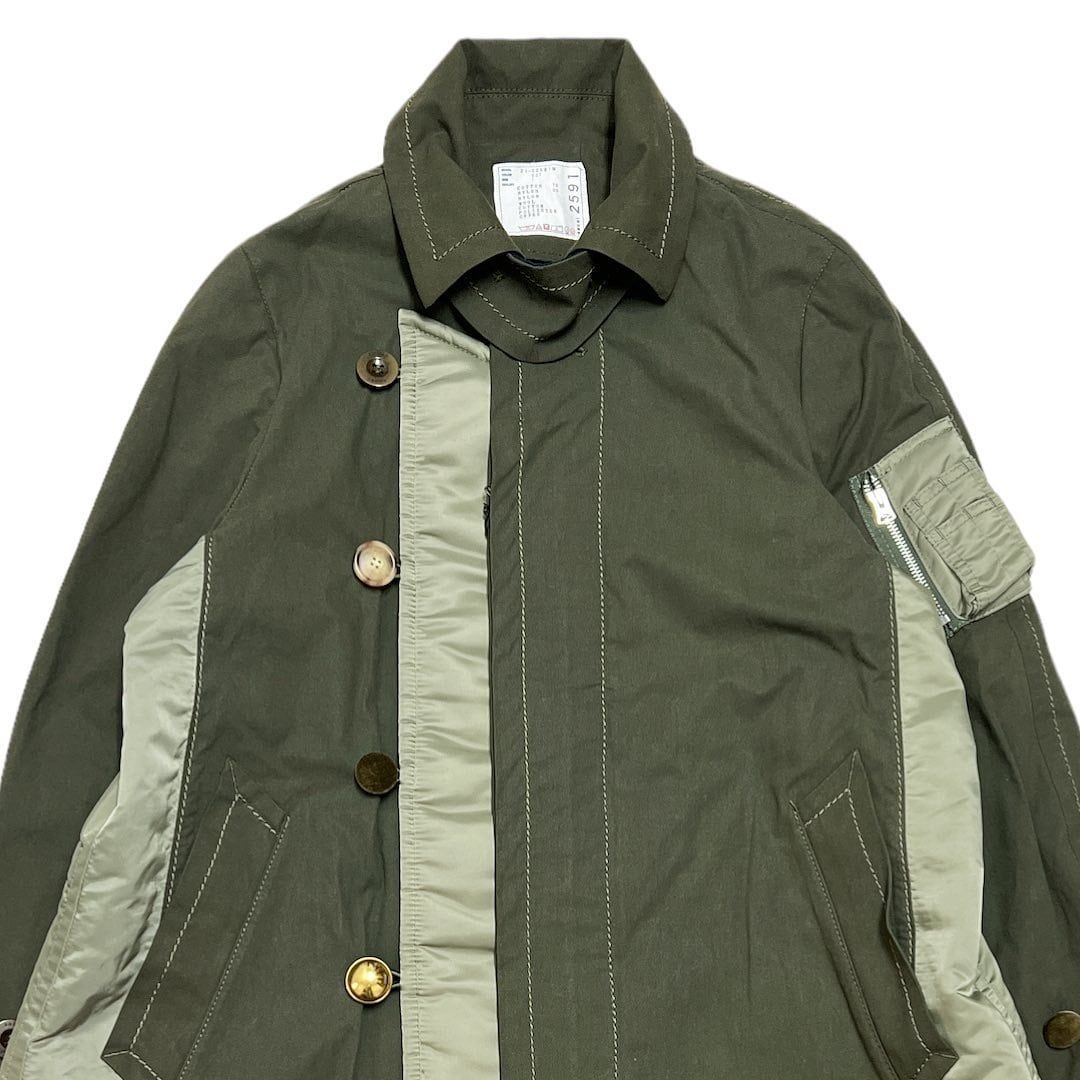 sacai 21AW Cotton Oxford Coat 21-02591M - メルカリ