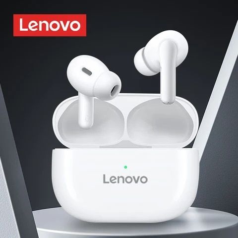 Lenovo Bluetooth ワイヤレス イヤホン イヤホンマイク レノボ 白