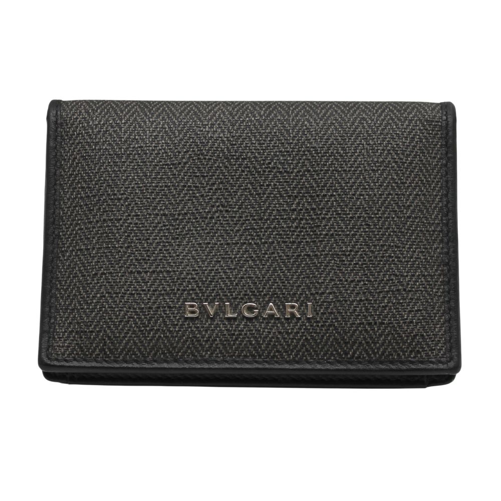 □BVLGARI【ブルガリ】32588 ウィークエンド カードケース 名刺入れ
