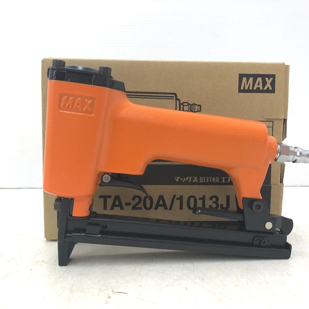 MAX マックス 10×13mm 常圧ステープル用エアネイラ エアタッカ 10Jステープル対応 TA-20A|1013J ♥品
