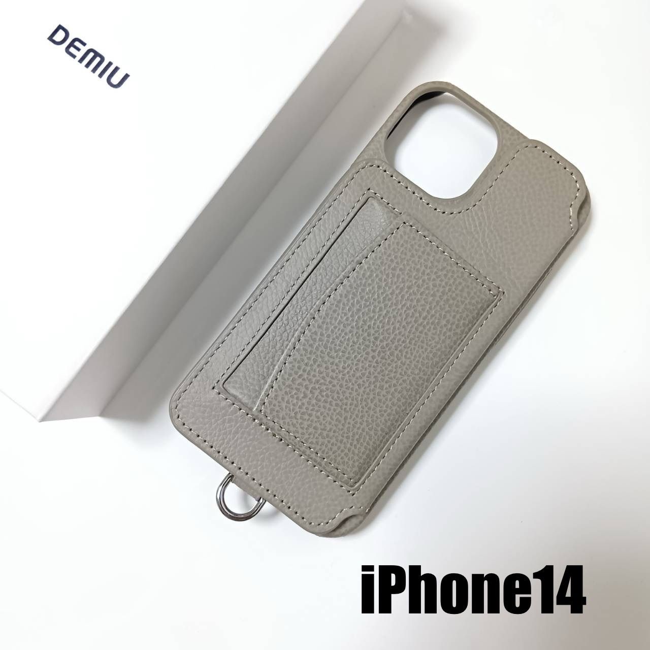 新品未使用】デミュウDEMIU スマホケース エトープ iPhone14