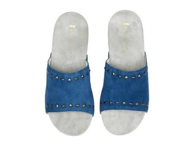 【送料無料】 レヴィタライン レディース サンダル シューズ Sofia Stud Mediterranean Blue