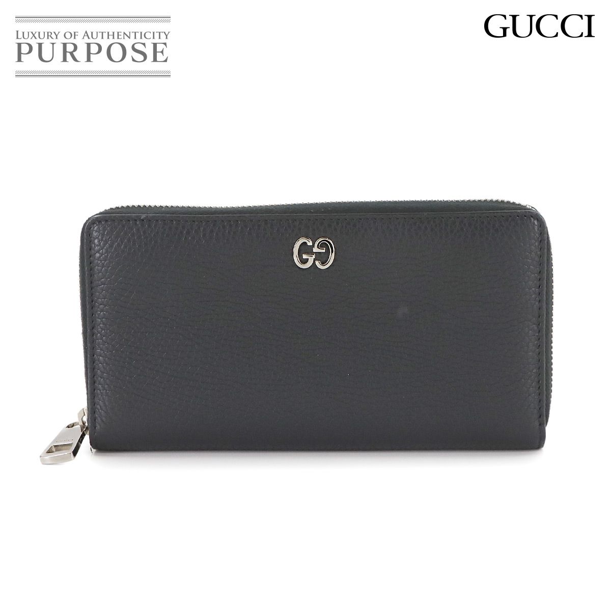 新品同様 グッチ GUCCI ドリアン ラウンドファスナー 長財布