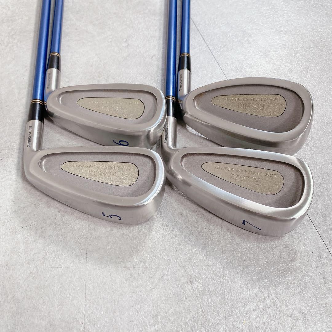 X 662 ワールドイーグル 他 レディース ゴルフ クラブ ハーフセット 水色 クラブセット レディース クラブ