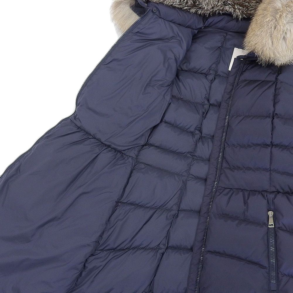 美品 モンクレール MONCLER 2018年 D20934934520 HIRONDELLE イロンデール フォックスファー グースダウン コート  1 S レディース ほぼ未使用 - メルカリ