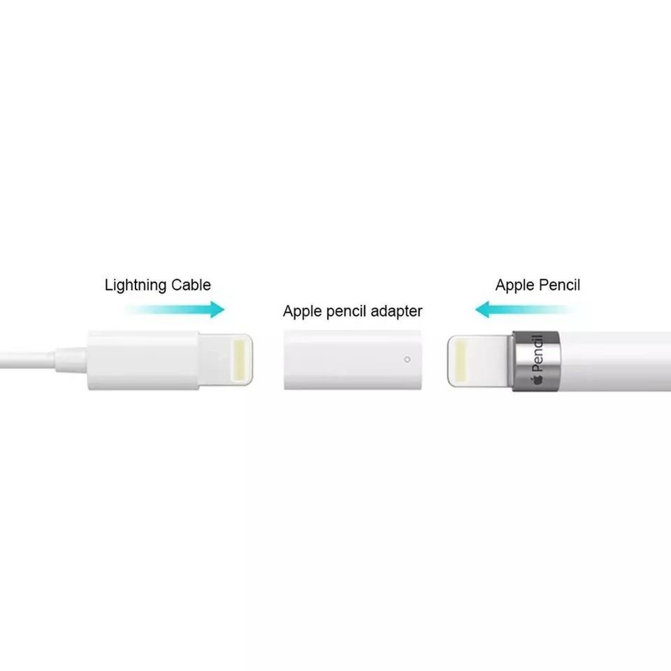 Apple pencil 変換 アダプタ 充電 USB ペンシル 液晶 タッチペン スタイラスペン iPad Pro Air4 mini コンパクト  674