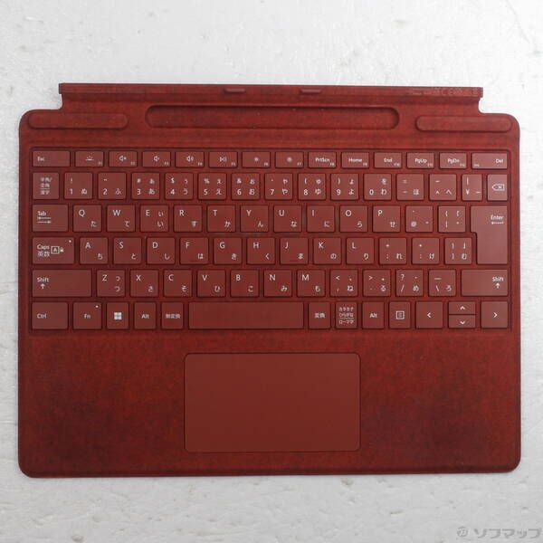 〔 品〕 Surface Pro スリム ペン2付き Signature キーボード ポピーレッド 8X6-00039 258