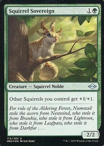 マジックザギャザリング　リスデッキ　squirrel EDH Squirrel Deck - Commander MTG Magic the Gathering | eBay