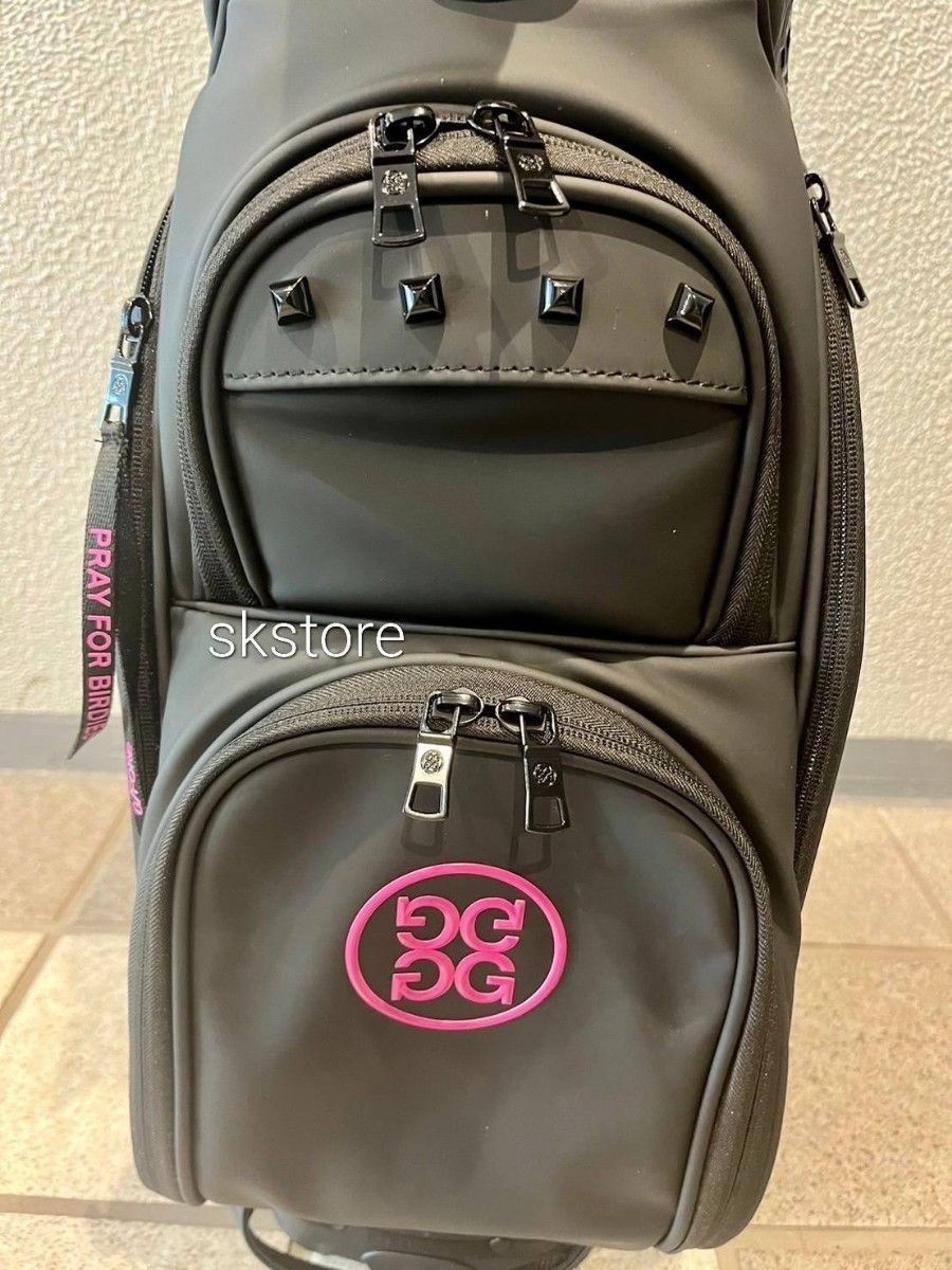 ジーフォア　キャディバッグ　スタンドバッグblackpink　カラー G/Fore ジーフォア キャディバッグ スタンドバッグblackpink