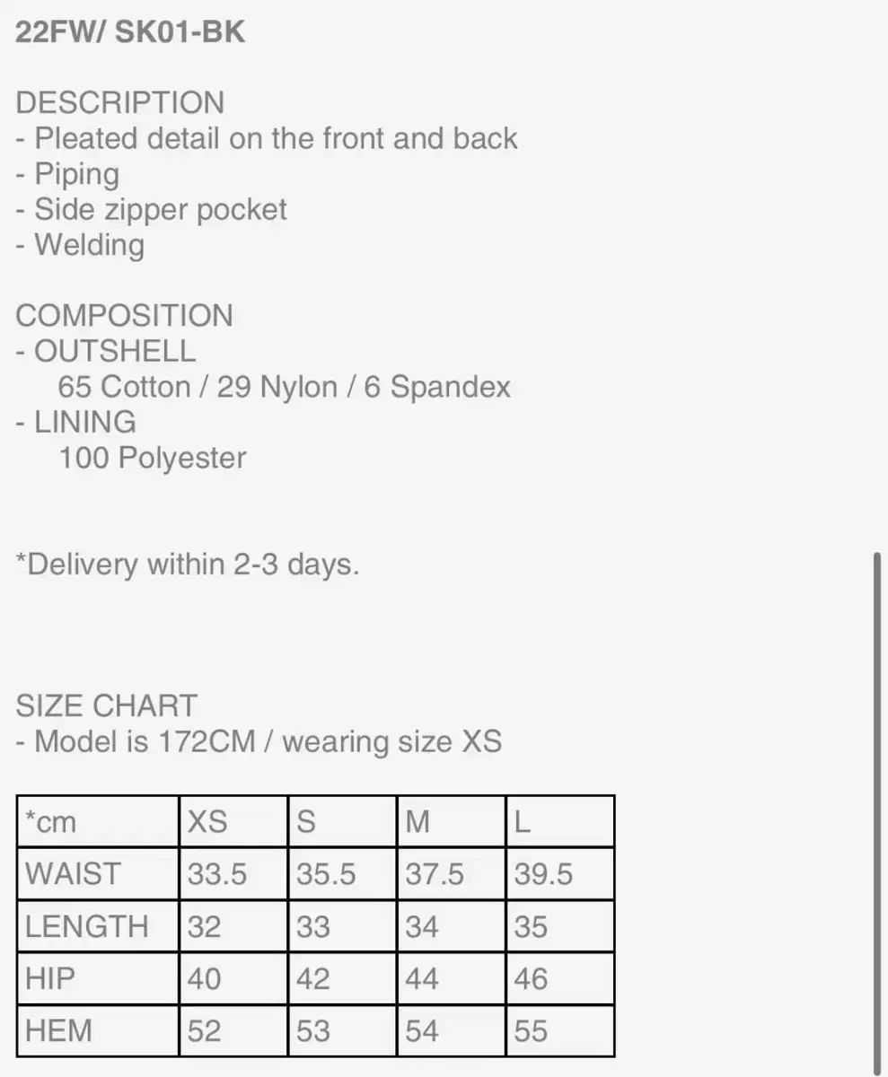 清潔な xs aesynctx シネティクス プリーツ ミニ スカート 黒