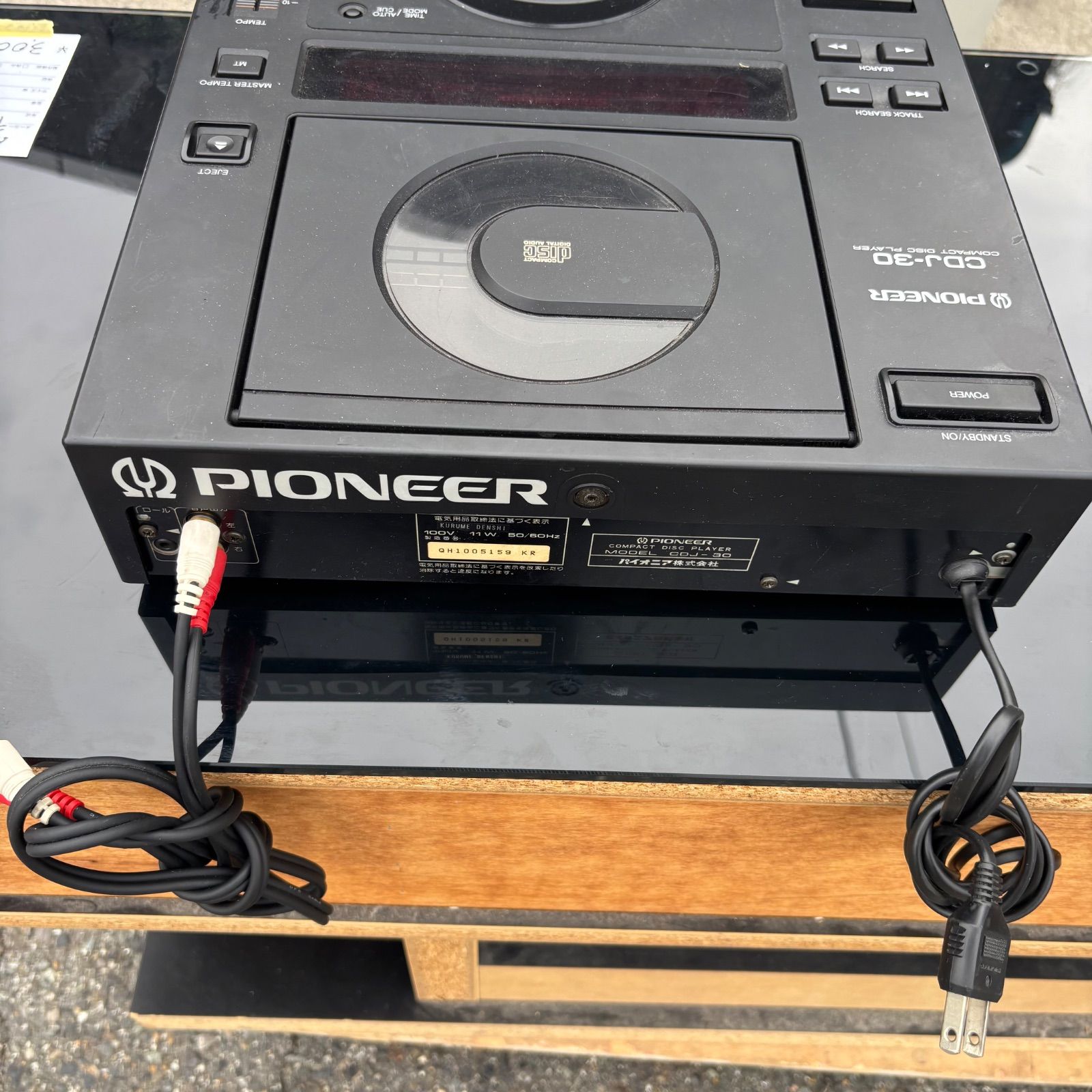 Pioneer CDJ-30 コンパクトディスクプレイヤー 完動品 DJミキサー WWW_TRAVELLANDINDIA_COM