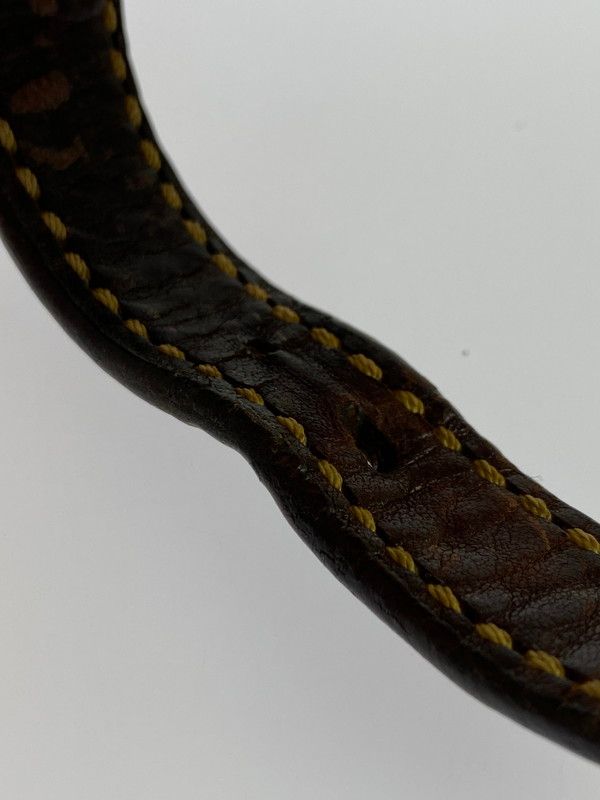 中古品】 SAAD サード 天然石文字盤 レザーバンド クォーツ リスト