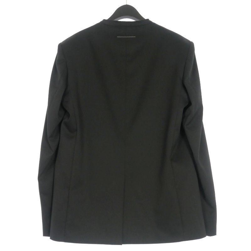Maison Margiela 2B テーラードジャケット 48size Maison Margiela（メゾンマルジェラ）テーラードジャケット 黒