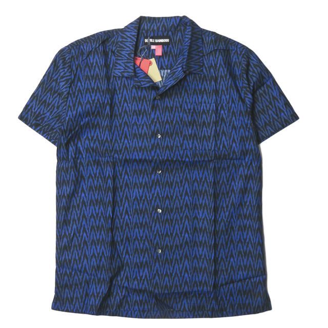 新品 DOUBLE RAINBOUU S/S HAWAIIAN SHIRT M