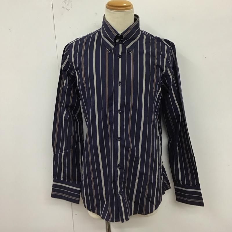 ARMANI JEANS アルマーニジーンズ シャツ、ブラウス 長袖 長袖シャツ カラーシャツ 長袖カットソー ストライプシャツ