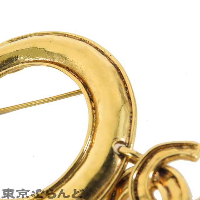 CHANEL ブローチ　94P ココマーク　大ぶり CHANEL vintage クロスブローチ 94P ココマーク antique - メルカリ