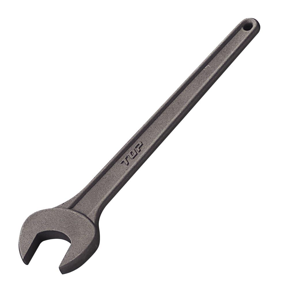トップ TOP 片口スパナ 丸形 対辺58㎜ 鍛造 国産 強力級 RS-58 30 58㎜