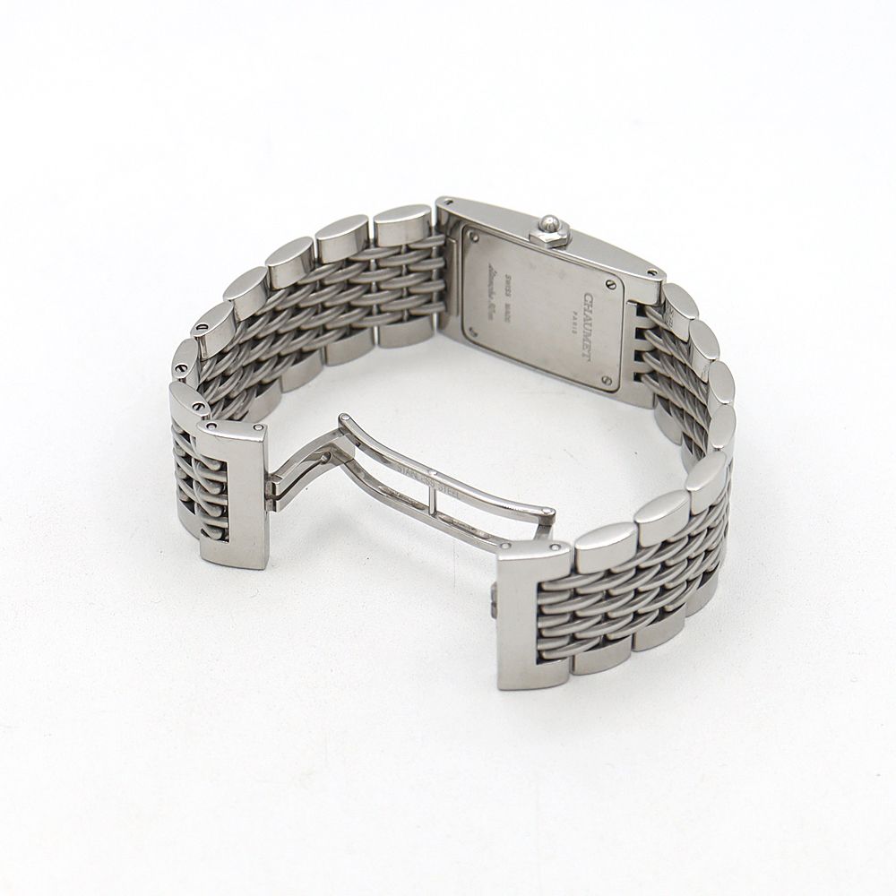 電池交換済 CHAUMET ショーメ スティル ドゥ ショーメ デイト 30m防水  