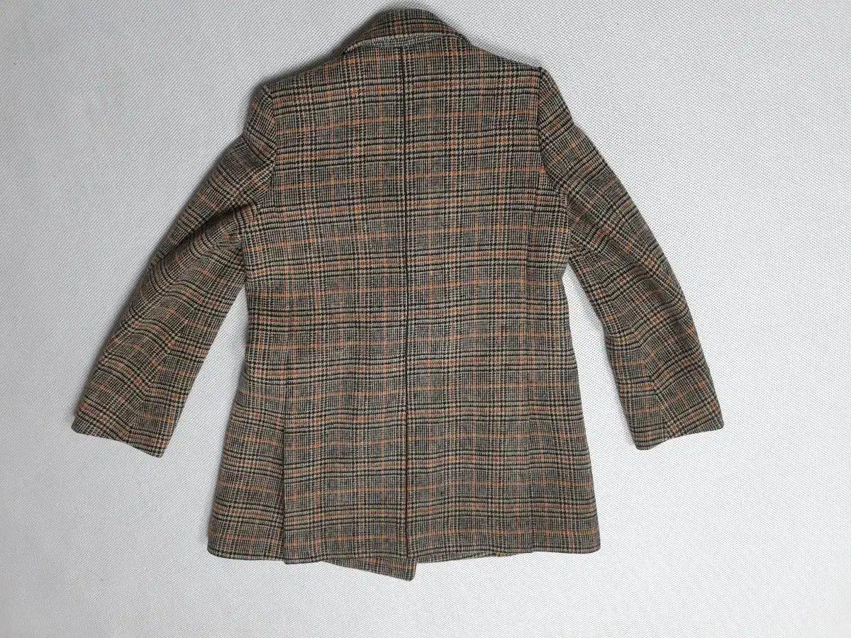 週末セール ORGUEIL チェック柄 ダブルブレストベスト ORGUEIL チェック柄 ダブルブレストベスト