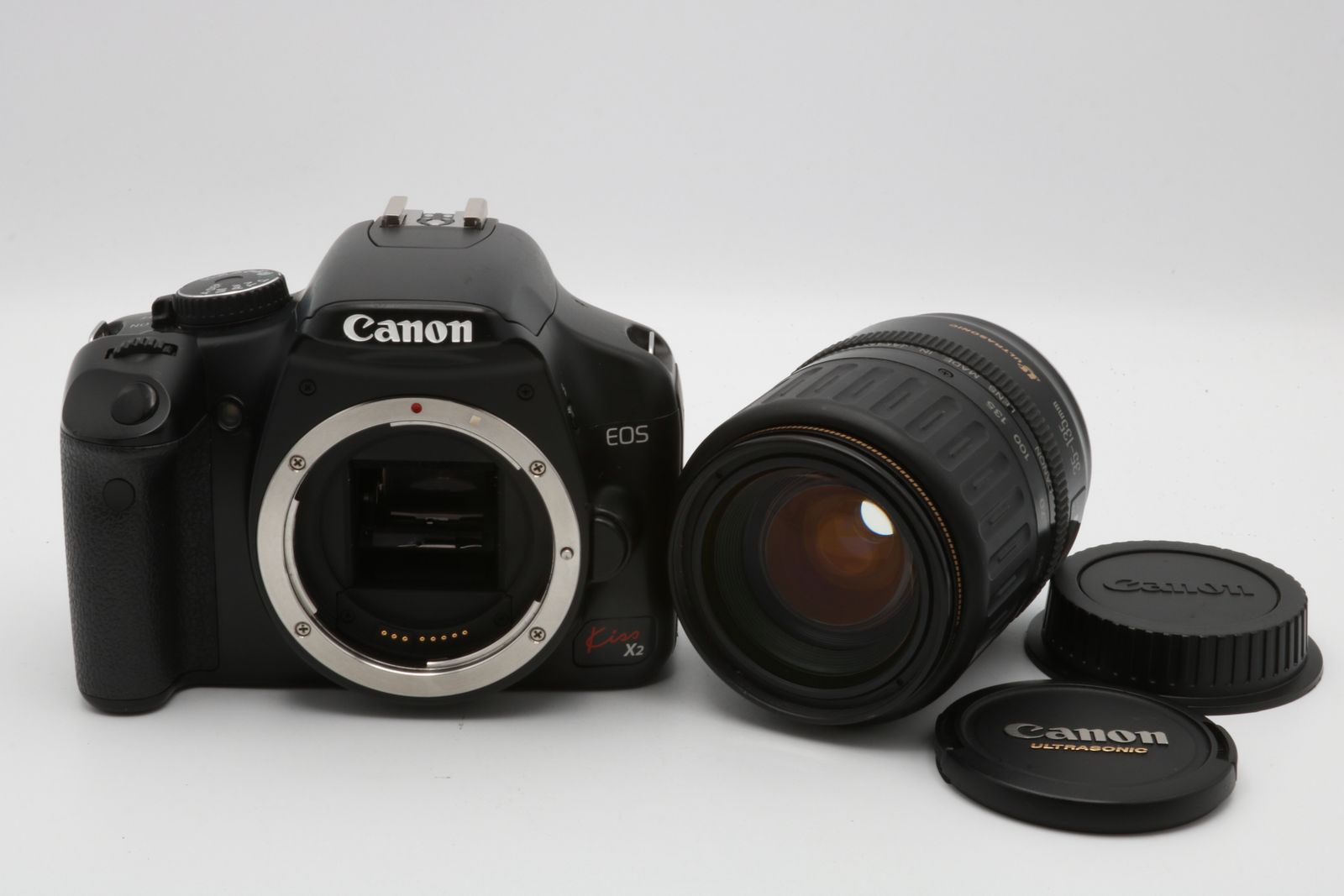 美品 【Canon EOS Kiss X2 ダブルレンズセット】 安心保証あり 完動品 
